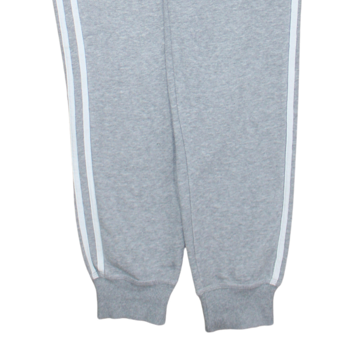 adidas Womens Grey Jogger Sweatpants Size 10 Elastic Waist Comfort Fit