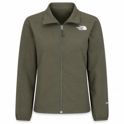 The North Face Women's Green Softshell Jacket Size M Outdoor Casual
