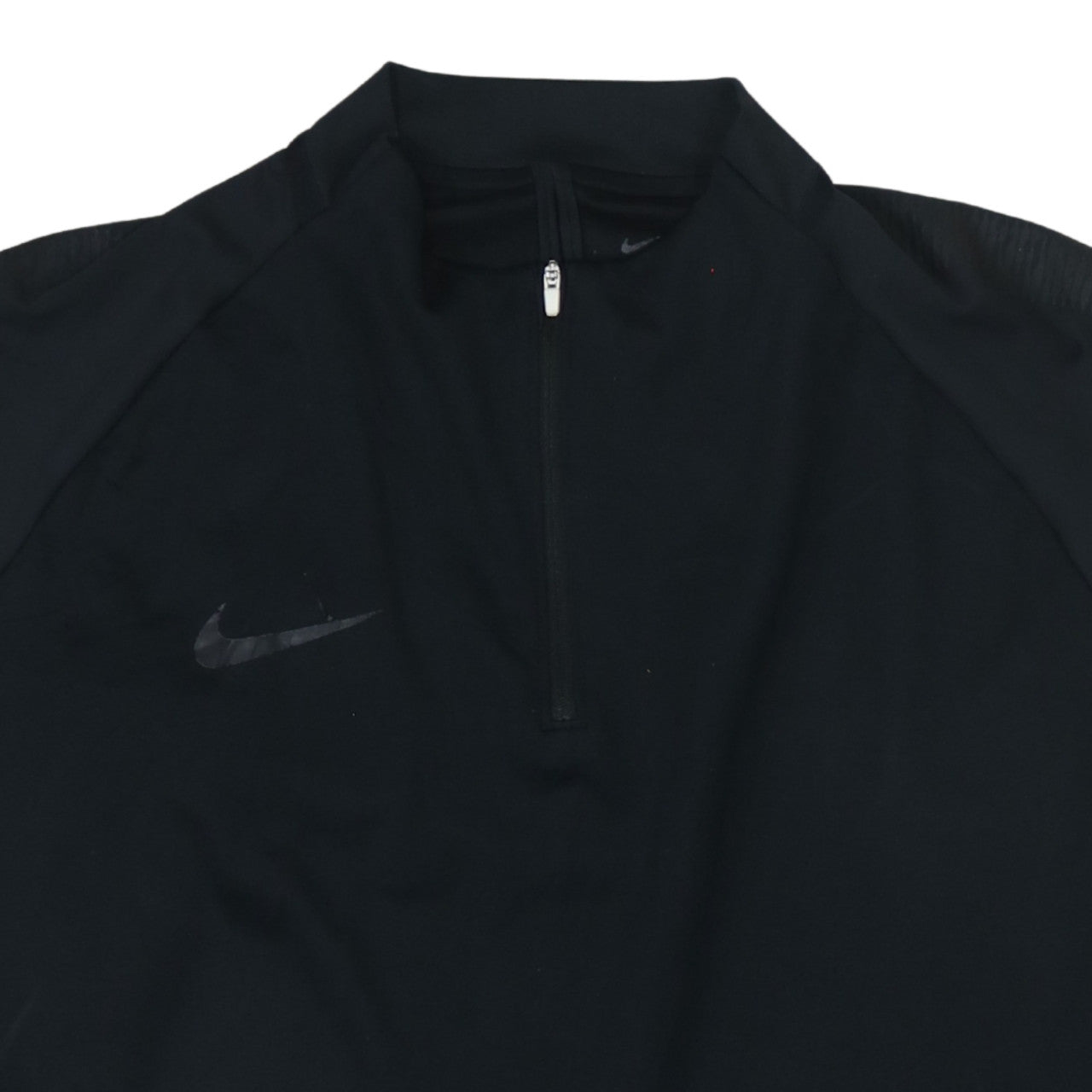 Nike Men's Black Dri-Fit Long Sleeve 1/4 Zip Training Top XL
