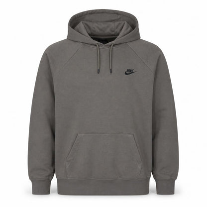 Nike Men's Grey XL Pullover Hoodie Fleece Sweatshirt