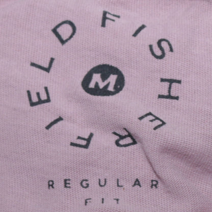 Field & Fish Men's Pink Miami Car Graphic Regular Fit T-Shirt M