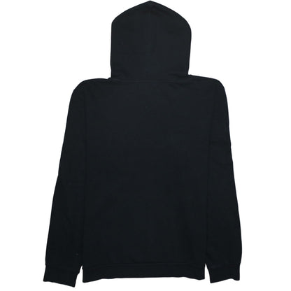 Nike Men's Black Pullover Hoodie Small Cotton Blend Embroidered Logo