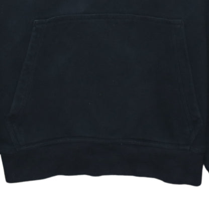 Nike Men's Black Pullover Hoodie Small Cotton Blend Embroidered Logo