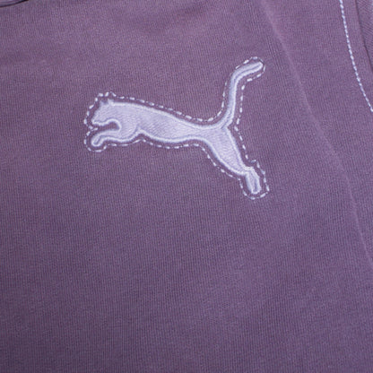 Puma Men's Purple Full Zip Sweatshirt Size L Regular Fit Collared