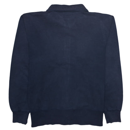 GANT Men's Blue Full Zip Collared Sweatshirt XL