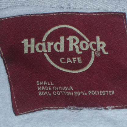Hard Rock Cafe Berlin Grey Pullover Hoodie Unisex Small Music Logo