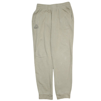 Kappa Boys Beige Jogger Sweatpants Size 158 Regular Fit Elastic Waist