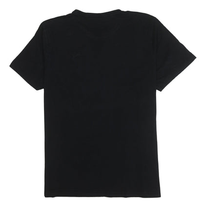 Puma Men's Black 2XL Crew Neck Cotton Short Sleeve T-Shirt