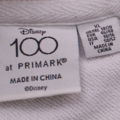 Disney Stitch Pink Sweatshirt Women XL Primark Graphic Print Pullover