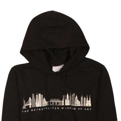 Champion Women's Black XS Pullover Hoodie The Met Museum Graphic
