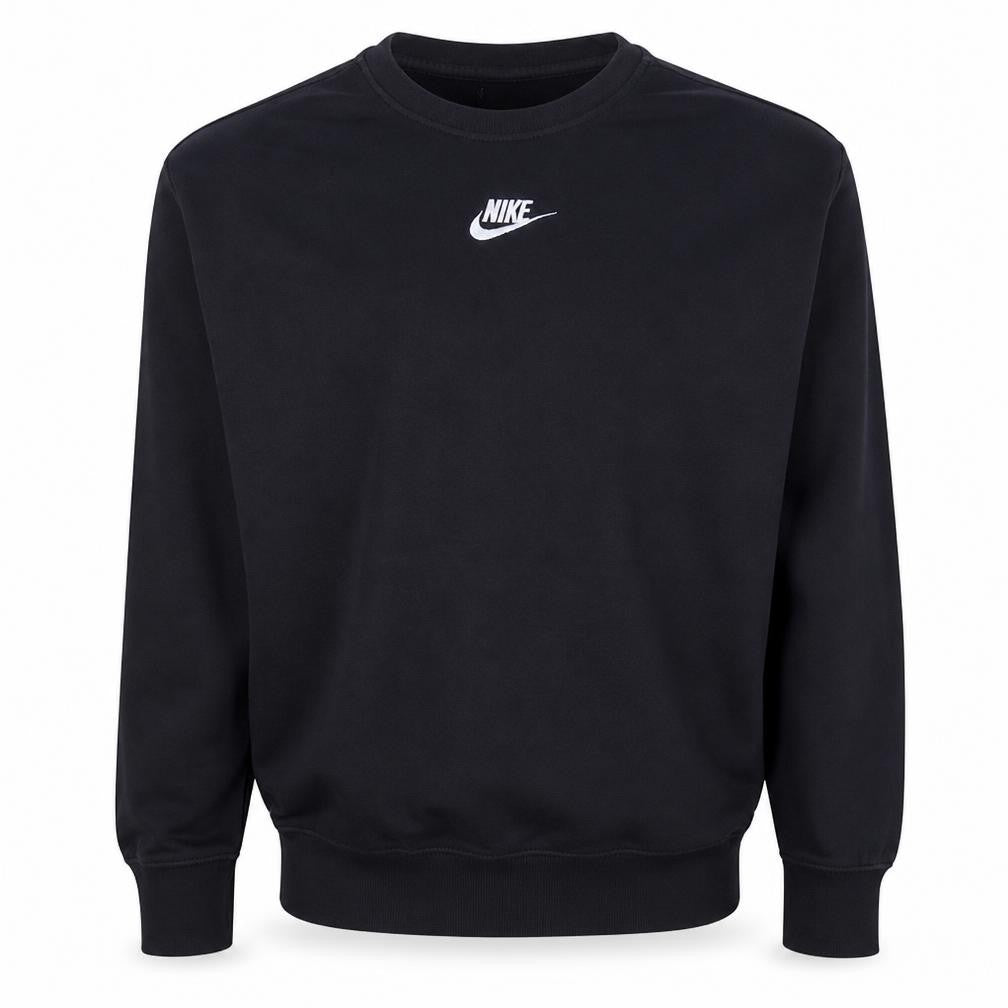 Nike Boys Black XL Sweatshirt Crew Neck Long Sleeve Logo Pullover Jumper