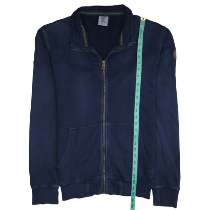 Timberland Men's Blue 2XL Full Zip Sweatshirt Jacket