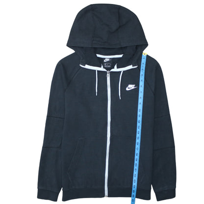 Nike Men's Black Full Zip Hoodie Size M Regular Fit Sportswear