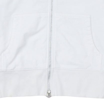 Nike Women White Full Zip Hoodie Sweatshirt Size 16/18 XL Sportswear
