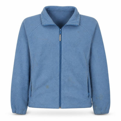 Columbia Women's Blue Fleece Full Zip Jacket XL Outdoor