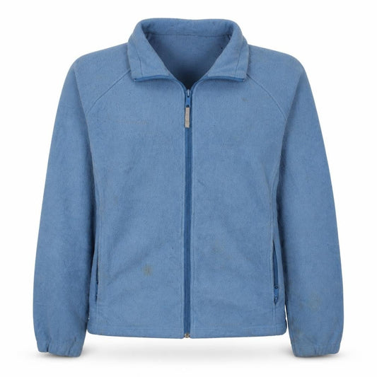 Columbia Women's Blue Fleece Full Zip Jacket XL Outdoor