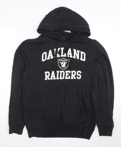 Team Apparel Raiders Men's Black Pullover Hoodie Size M