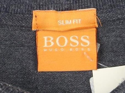 Hugo Boss Men's Blue Slim Fit Cotton Polo Shirt Size L
