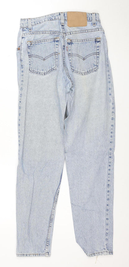 Levi's Women's Blue Relaxed Fit Tapered Vintage Jeans Size 5