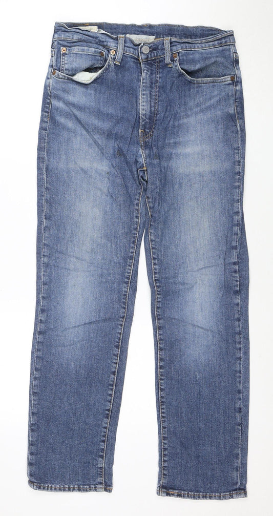 Levi's 501 Men's Blue Straight Regular Fit Denim Jeans W34 L30