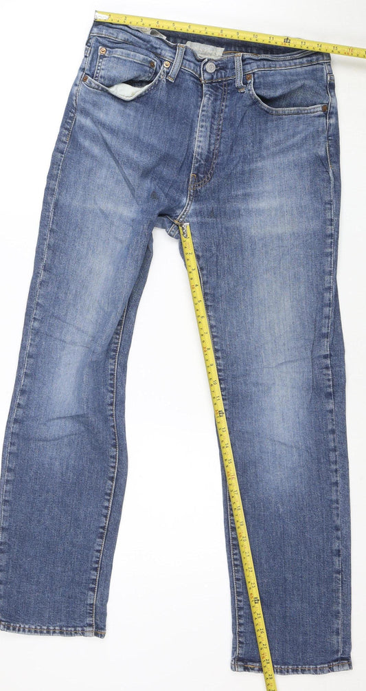 Levi's 501 Men's Blue Straight Regular Fit Denim Jeans W34 L30