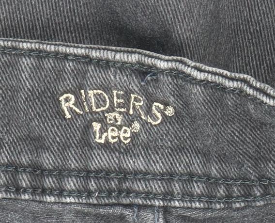 Lee Riders Women's Black Straight Jeans Size 18 Regular Fit