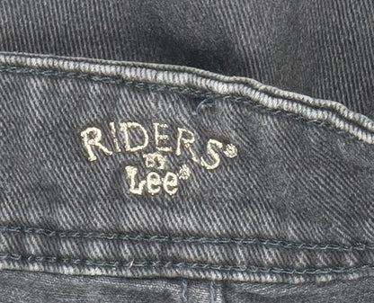 Lee Riders Women's Black Straight Jeans Size 18 Regular Fit