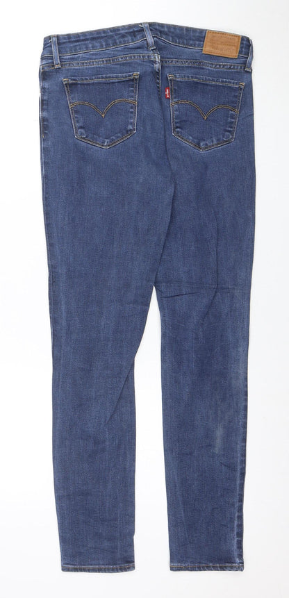Levi Strauss Women's Blue Denim Skinny Jeans W28 L30