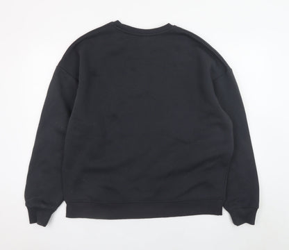Primark Coca-Cola Black Christmas Sweatshirt Women’s Small 10/12