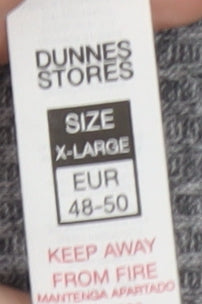 Dunnes Stores Women’s Grey XL Ribbed Roll Neck Jumper Dress