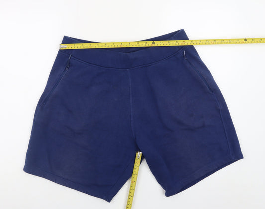 Umbro Men's Blue Sweat Shorts Size L Athletic Fit