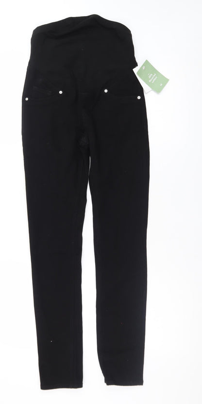 H&M Women’s Black MAMA Skinny High Rise Maternity Jeans XS