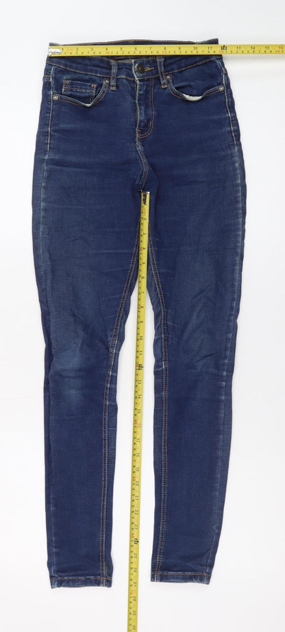 Diesel Womens Blue Skinny Slim Fit Denim Jeans Size 8 UK 27W 30L
