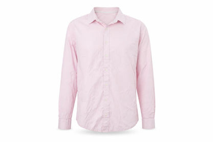 Jeff Banks Men’s Pink Pure Cotton Long Sleeve Button-Up Shirt Size 16