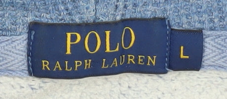 Ralph Lauren Men's Blue Full Zip Hoodie Size L Regular Fit