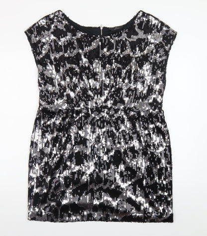 F&F Women’s Black Sequin Bodycon Party Dress Size 20