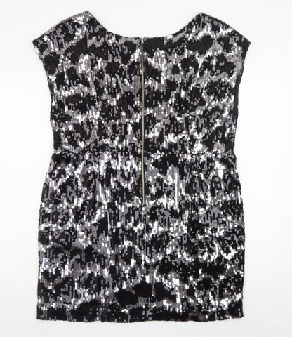 F&F Women’s Black Sequin Bodycon Party Dress Size 20