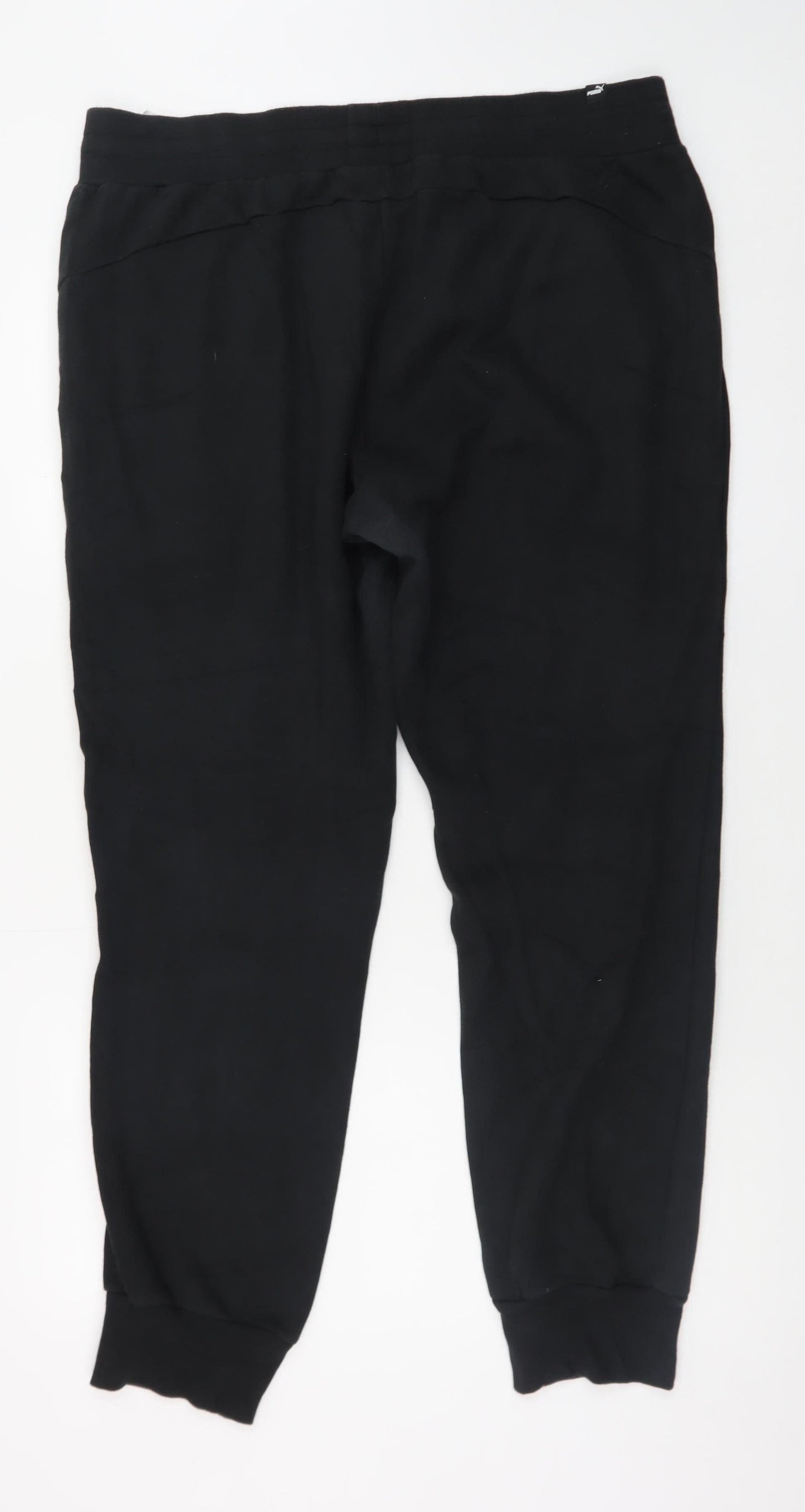 Puma Men’s Black Regular Fit Jogger Trousers 2XL