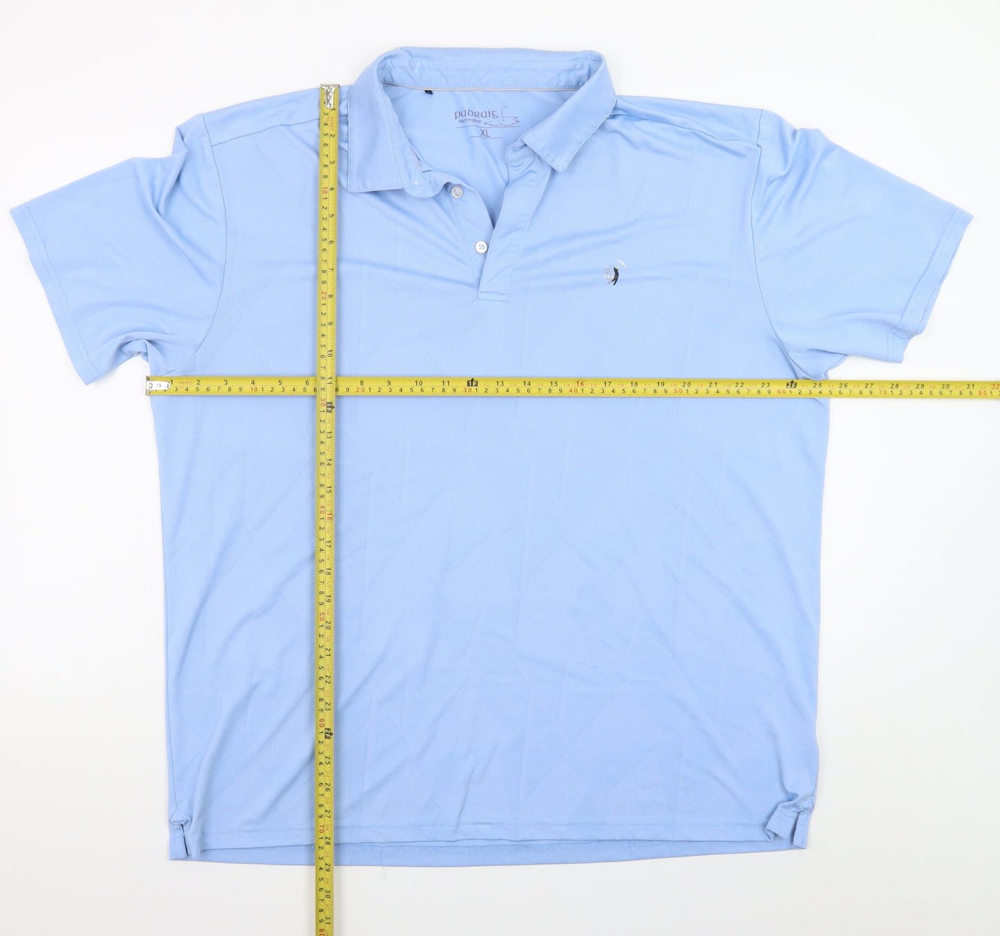 Padraig Harrington Men's Blue XL Polo Shirt Lightweight Performance