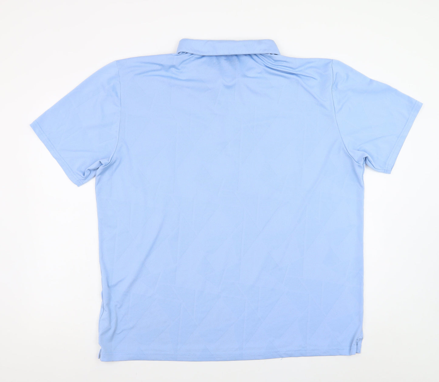 Padraig Harrington Men's Blue XL Polo Shirt Lightweight Performance