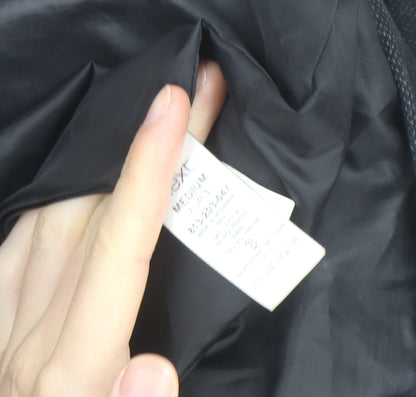Next Men's Black Italian Moleskin Military Jacket Medium