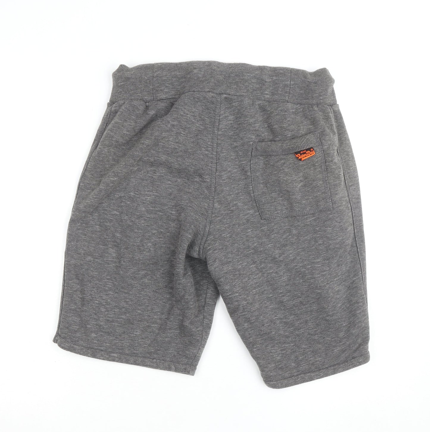 Superdry Men's Grey Slim Fit Sweat Shorts Size M Activewear