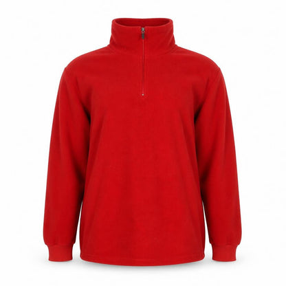 Corte of Florence Women's Red XL Fleece 1/4 Zip Activewear Jacket