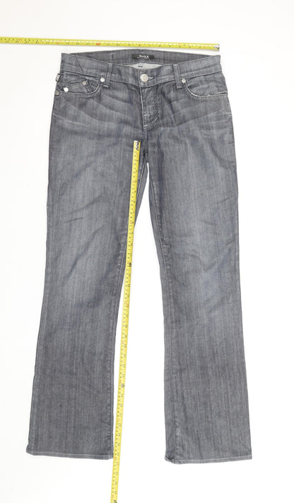 Rock & Republic Men's Grey Bootcut Denim Jeans Size 28