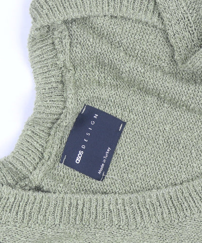 ASOS DESIGN Women’s Green Sleeveless Knit Bodycon Midi Dress Size 8-10