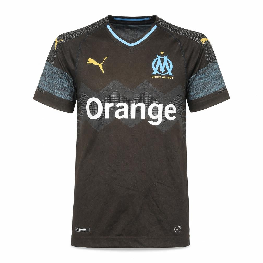 Puma Men’s Black Football Jersey Shirt S Athletic Fit V-Neck