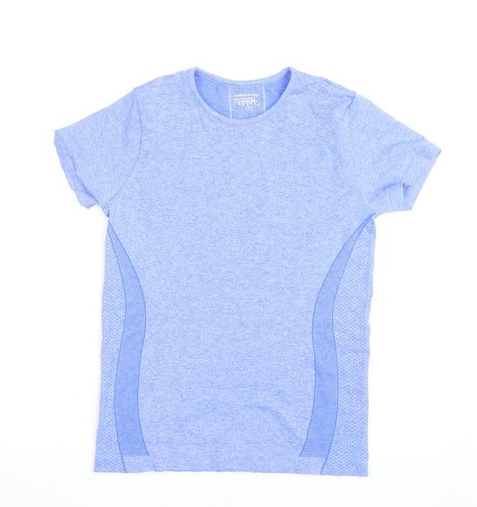 Dunnes Stores Mens Blue Performance Sport T-Shirt Size S