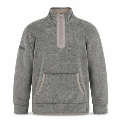 Next Men's Grey Fleece 1/4 Zip Active Jacket Size M Regular Fit