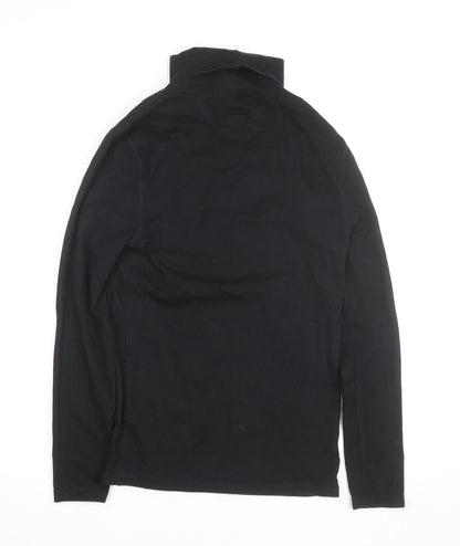River Island Women’s Black Roll Neck Slim Fit Jumper XS