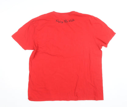 Bethesda Men’s Red Fallout Nuka World Graphic T-Shirt XL